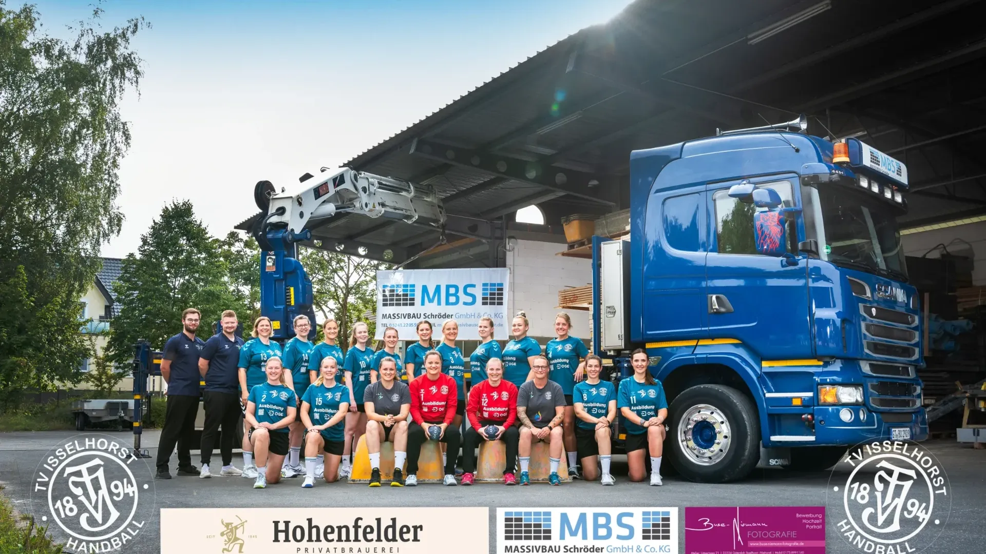 2. Damen (SG Qu Iss), Mannschaftsfoto